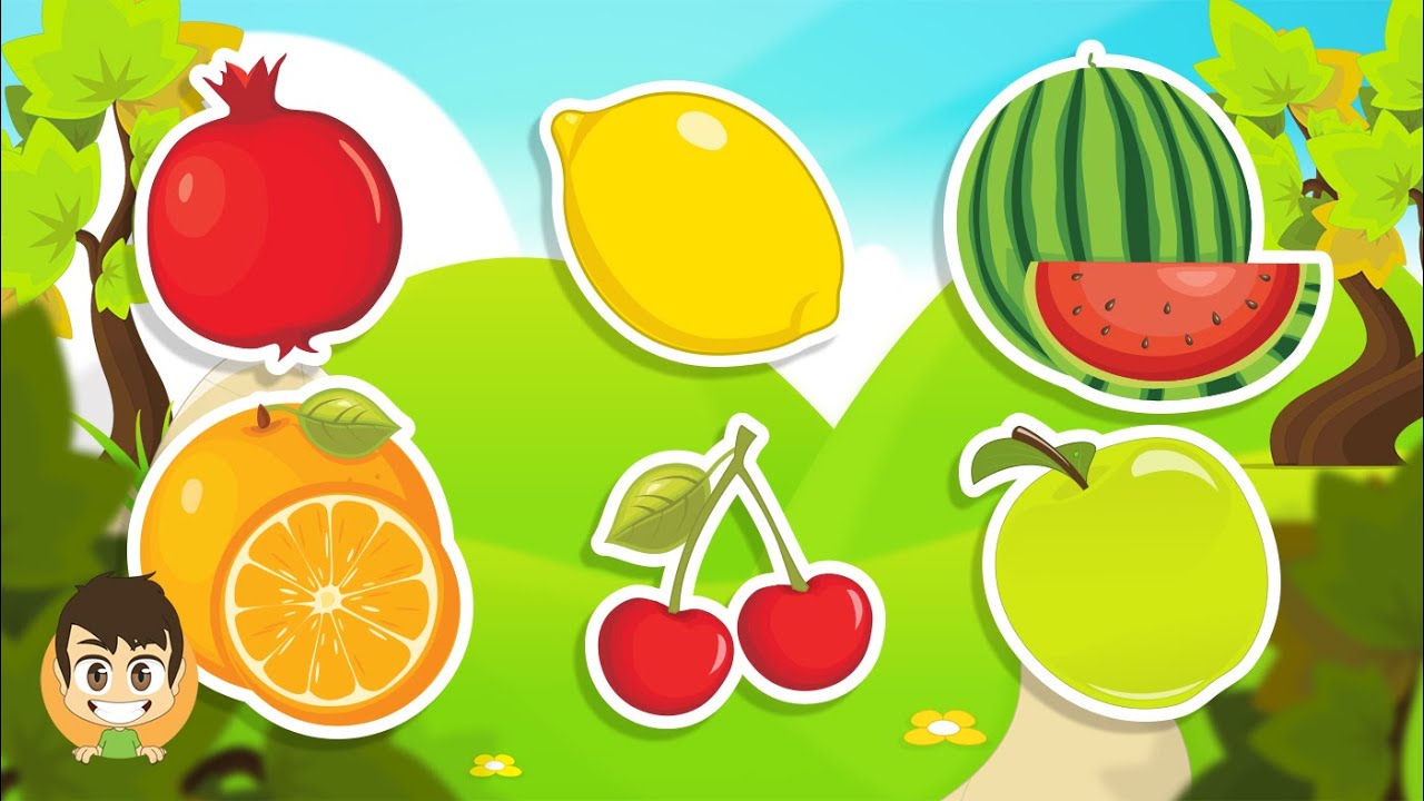 Learn Fruits in Arabic for Kids – تعليم أسماء الفواكه للاطفال باللغة العربية