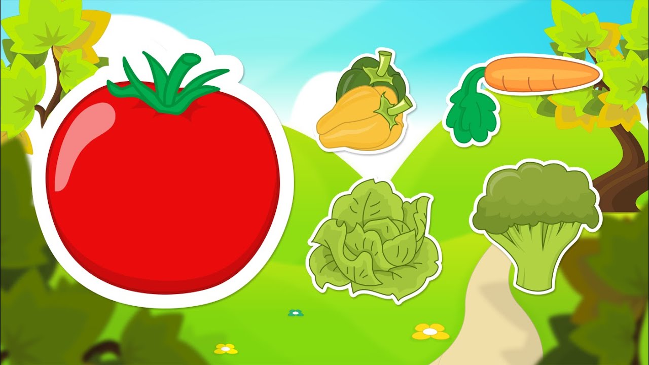 Learn Vegetables in Arabic for Kids – تعليم أسماء الخضروات للاطفال باللغة العربية