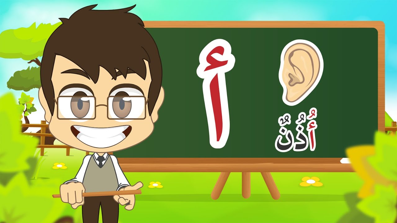 Arabic Letter Alif (أ), Arabic Alphabet for Children – حرف الألف الحروف العربية للأطفال