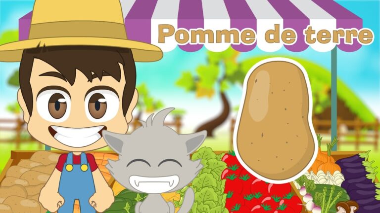 Vegetables in French for Kids – Learn Vegetables Names in French with Zakaria