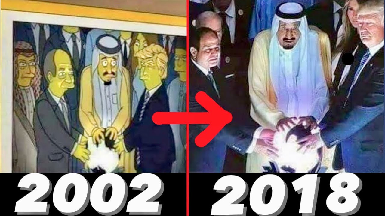 تنبؤات لا تصدق في مسلسل The Simpsons 😱