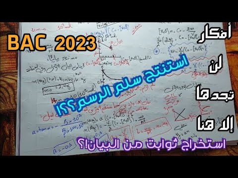 تمرين ممتاز💯حول وحدة المتابعة الزمنية(الجزء الثاني)🤩[أفكار و عفايس رووووعة 👌✅] #راجع_معي #BAC_2023