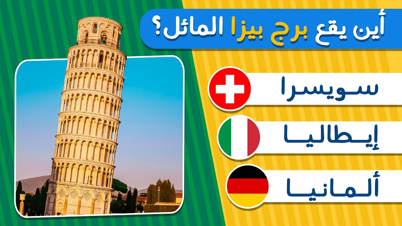 خمن الدول من صور المعالم الشهيرة مع الخيارات | الجزء الأول