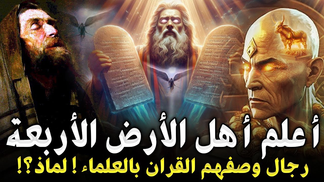 قصة : ( أعلم أهل الأرض الأربعه في القران الكريم ) ! فمن هم ؟ وما قصتهم ؟ ولماذا ذكرهم الله بالعلماء؟
