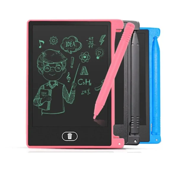 Bloc-notes LCD pour dessin électronique, tableau graffiti, tablette d'écriture de documents numériques, tableau plat électronique, tableau ultra-fin, 2024