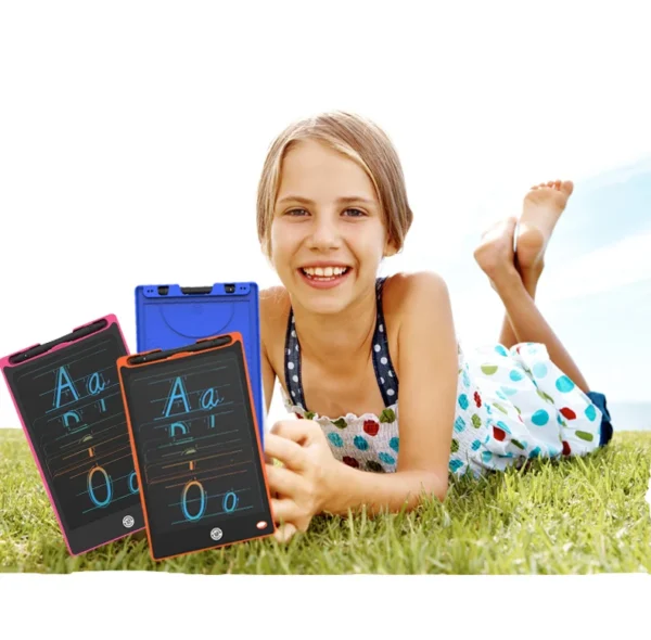 ⁦Tablette à dessin LCD pour enfants, outil de peinture, tableau d'écriture électronique, jouets pour garçons, cadeau d'anniversaire, en effet, 8.8⁩ - الصورة ⁦6⁩