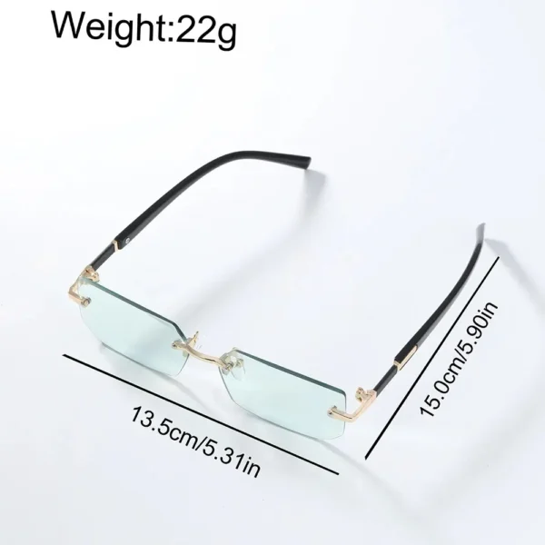 ⁦Ensemble de montres ceinture en cuir pour femmes, montres-bracelets à quartz pour dames, horloge habillée, lunettes décontractées, mode, 2 pièces⁩ - الصورة ⁦5⁩