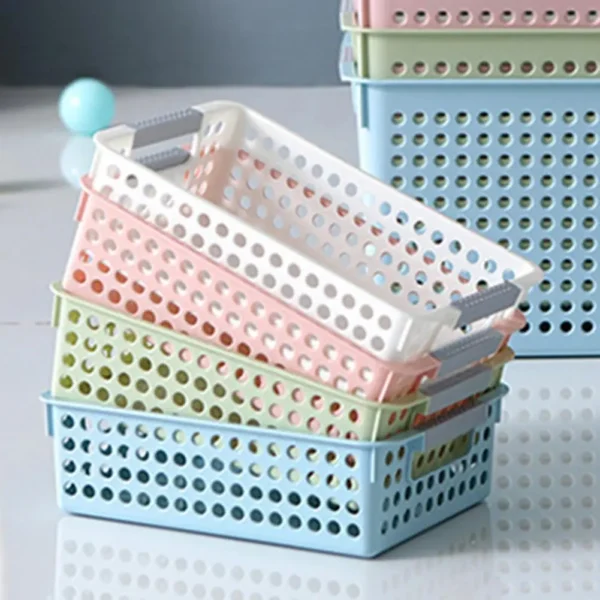 ⁦Mir de Rangement de Bureau avec Poignée, Boîte pour Cosmétiques, Sous-Vêtements⁩ - الصورة ⁦4⁩