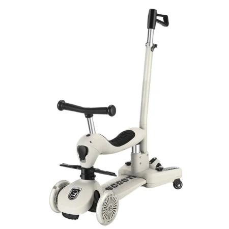 Trottinette pour enfants de 2, 3, 6 et 12 ans, bébé garçon et fille, trois en un, peut s'asseoir, rouler, glisser et pousser avec anneau de sécurité