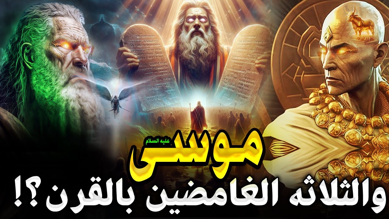 قصة : ( موسي والرجال الثلاثه الغامضين بالقران ) ! فمن هم ؟ وما قصتهم ؟ ولماذا ذكرهم الله في كتابه ؟!