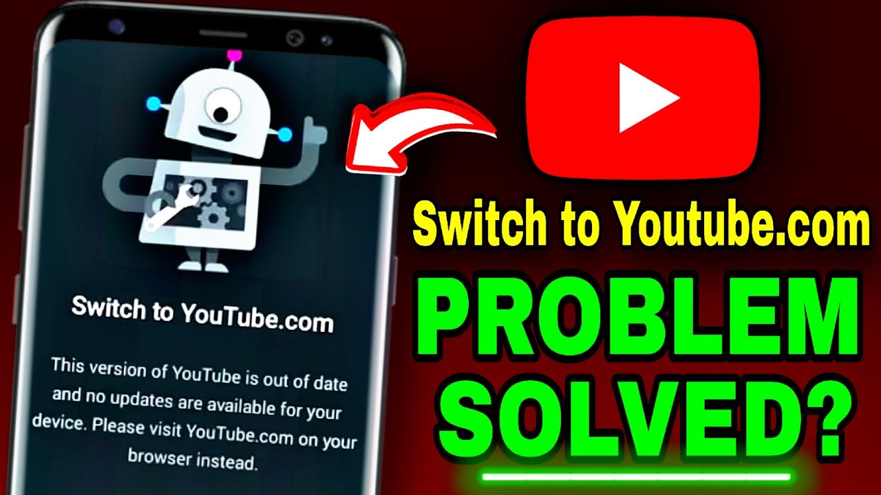 Switch To Youtube