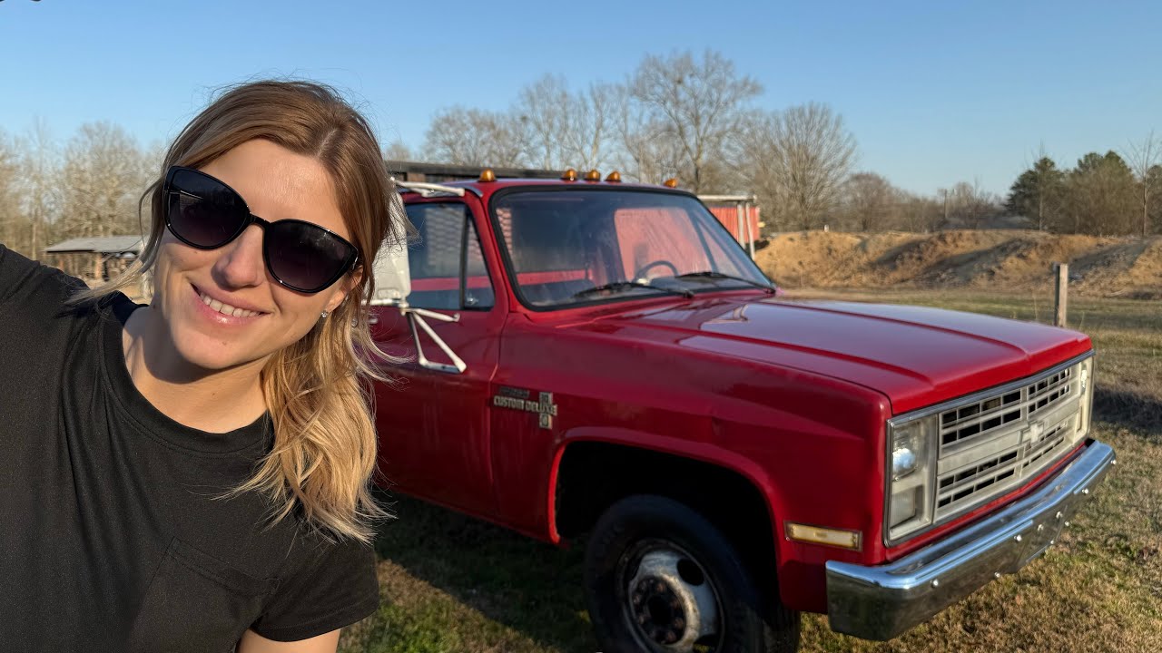 We bought a “NEW” Truck for the Sawmill!!!