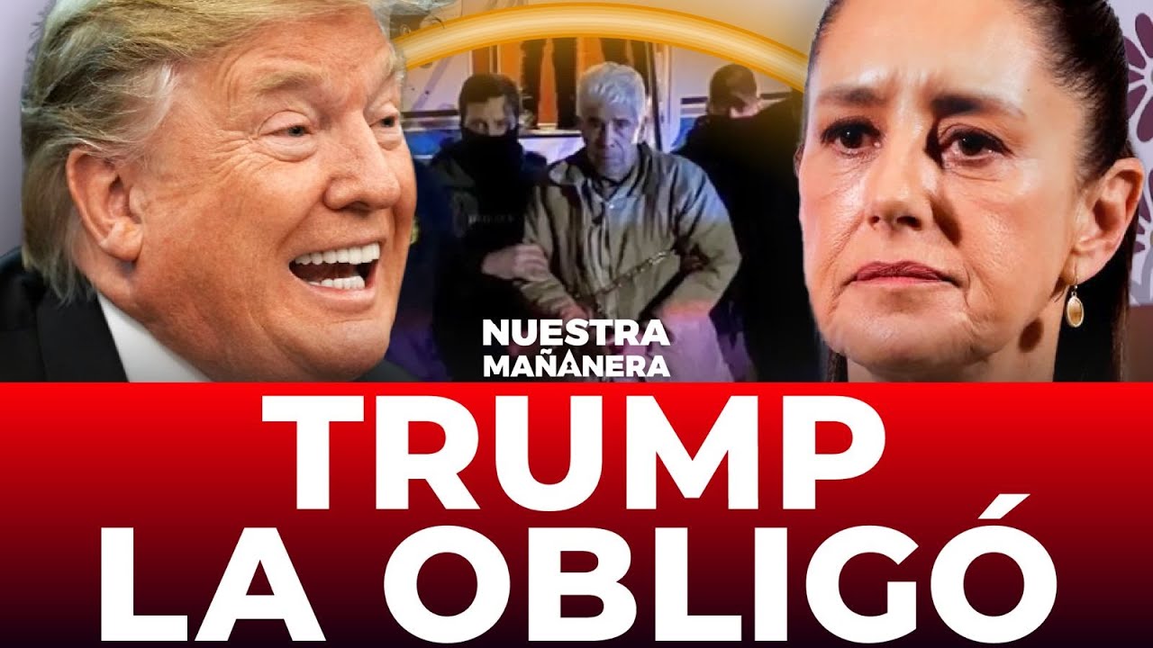 ¡Trump manda! Sheinbaum se ve obligada a extraditar a C*ro Quintero