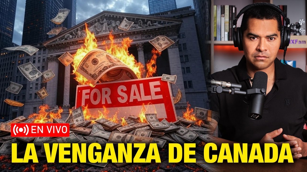 FUGA MASIVA $$ en EEUU: Miles de Canadienses Retiran Sus Capitales para Hundir el Mercado | TheMXFam
