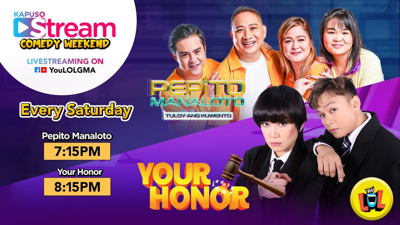 Comedy Weekend: March 1, 2025 | Pepito Manaloto, Your Honor | Kapuso Stream LIVE