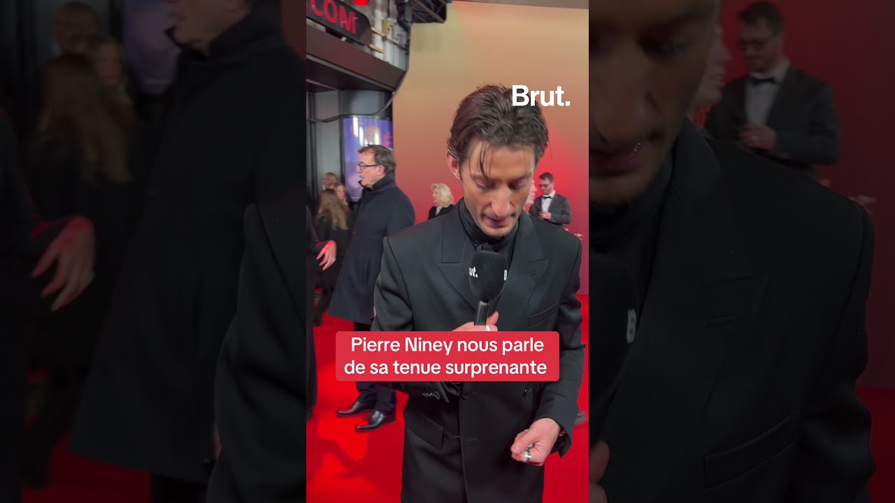 Pierre Niney nous parle de sa tenue surprenante à la cérémonie des César 2025